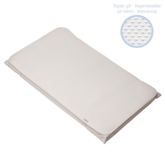 Protège-matelas 3D-Berceau 46X82 cm Liso E Unico CAMBRASS - 