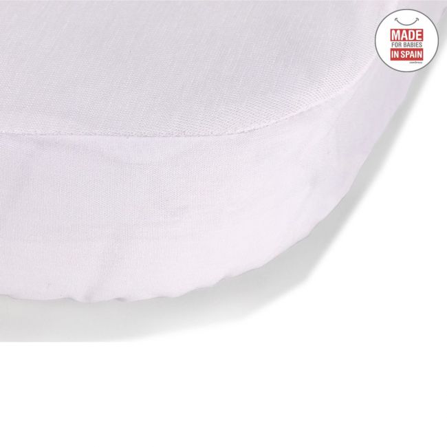 Bassinet Sheet Impermeabile in Tencel 35X80 Cm Rosa CAMBRASS - 2