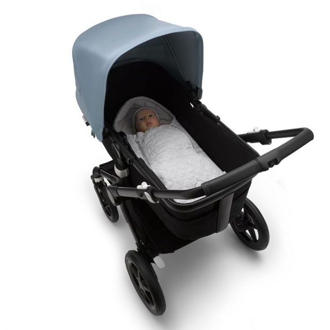 Bugaboo Sacca per Neonati Grigio Chiaro Melange