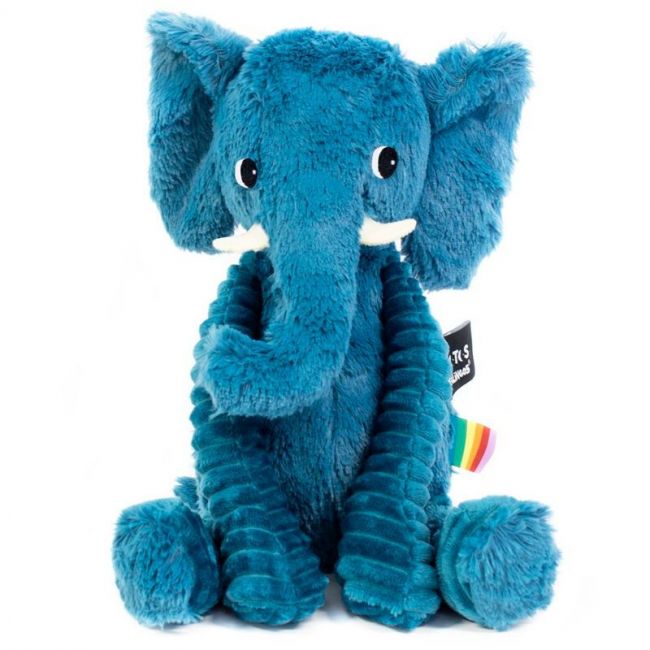 Peluche Ptipotos Elefante Blu