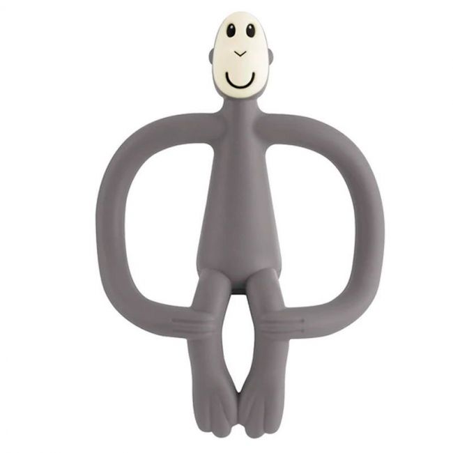 Dentizione in silicone Matchstick Monkey Grigio