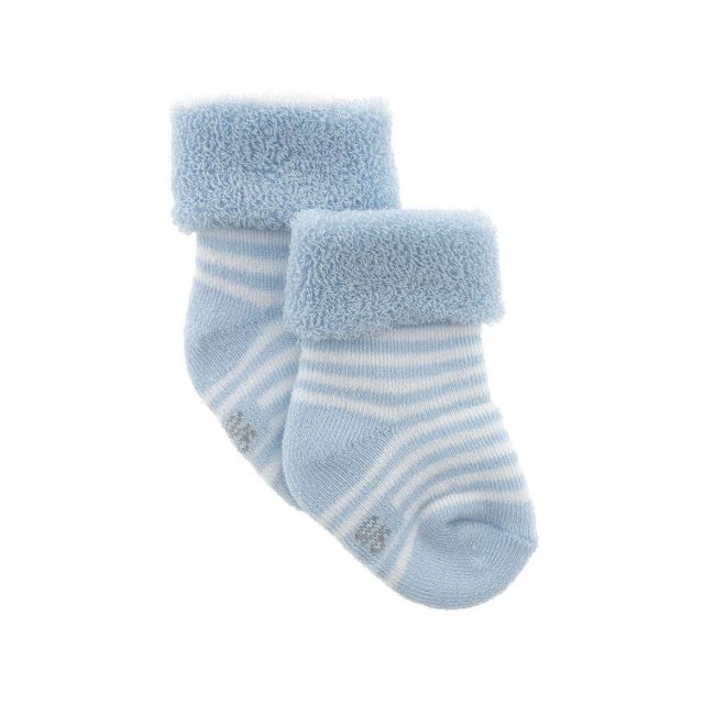 Set 3 Socken für Baby Einfarbig Hellblau Gr. 0000 (15 - 16) CAMBRASS - 4