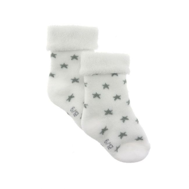 Set mit 3 Babysocken Star Grau Gr. 0000 (15 - 16) CAMBRASS - 4