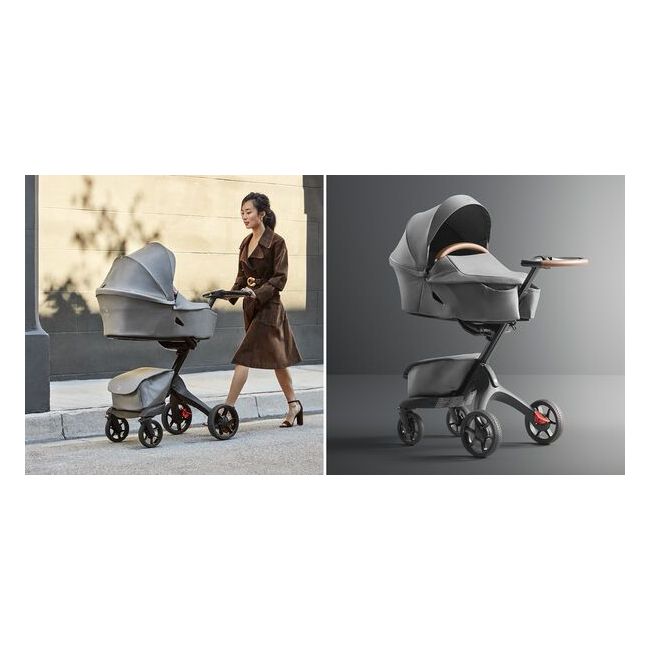 Tragetasche für Stokke Xplory X in Rich Black.