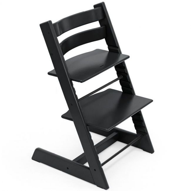 Seggiolone Evolutivo Stokke Tripp Trapp - Sedia Nera