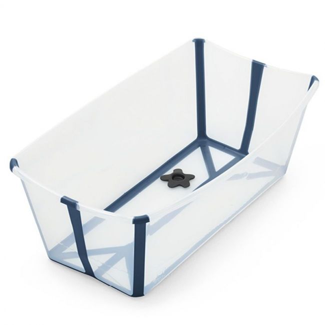 Stokke Flexi Bath Vasca Trasparente & Blu