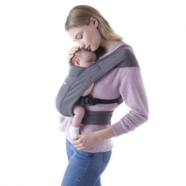 Porte-bébé ergonomique Embrace Grey