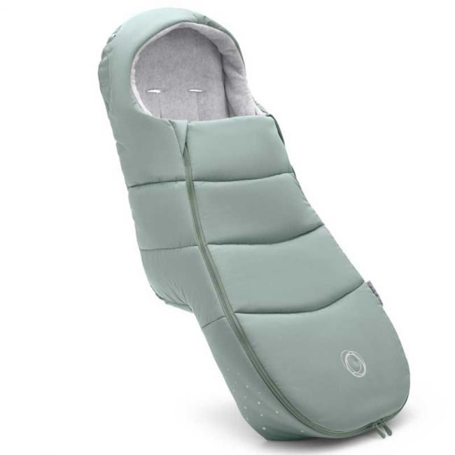 Sacca per passeggino Bugaboo colore grigio-verde.