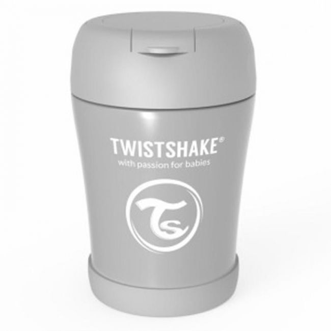 Thermos pour solides 350ml gâteau gris