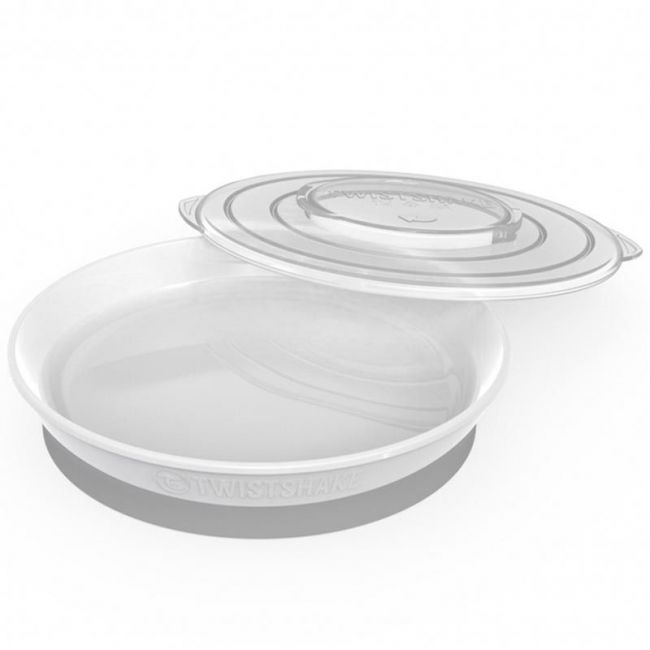 Assiette Blanche Twistshake 6m+