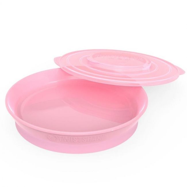 Assiette Rose Twistshake 6m+