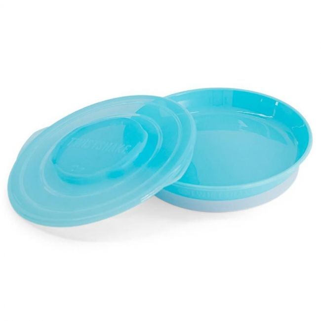 Assiette TWISTSHAKE Bleu 6m+