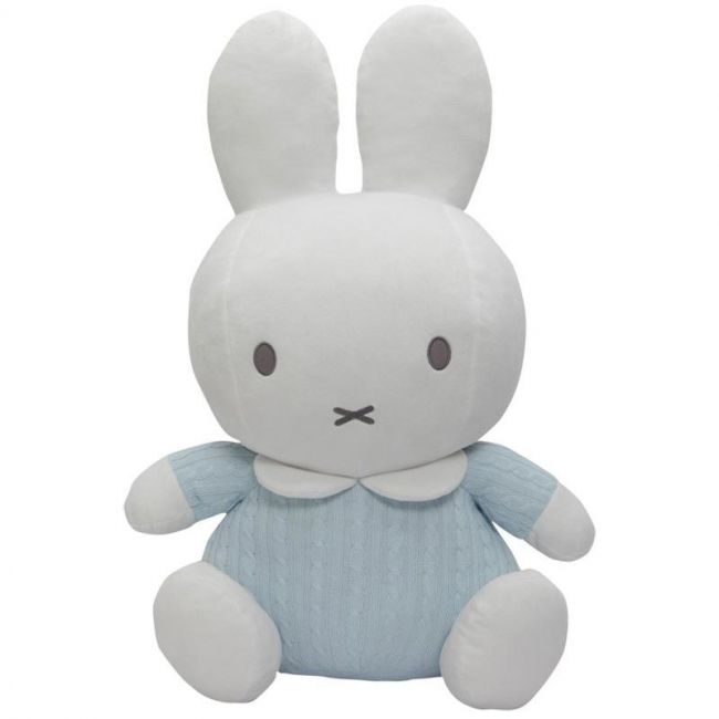 Maxi Peluche Miffy Coniglio 100cm Celeste