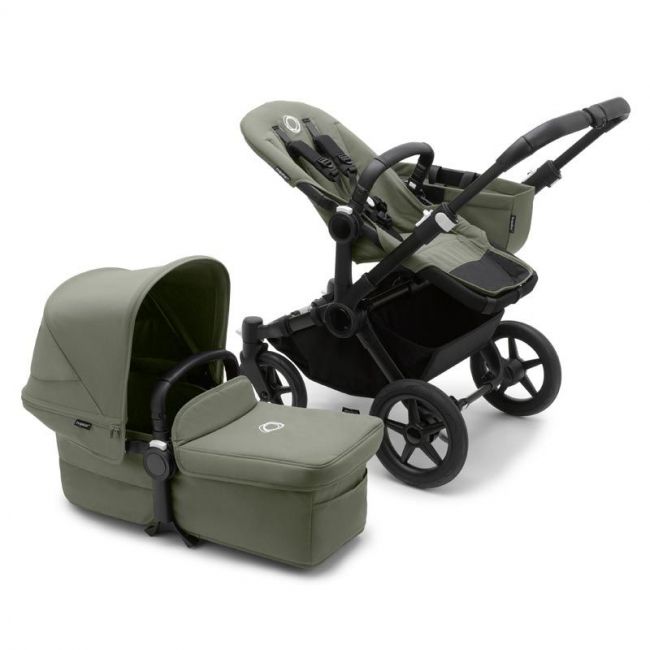 Bugaboo Donkey 5 Mono Full Black/Green-Green Forest