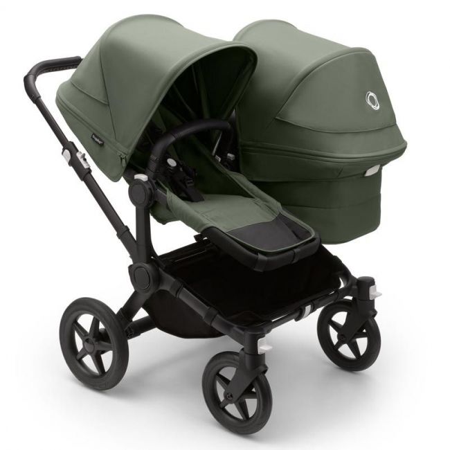 Bugaboo Donkey 5 Duo Completo Negro/vert-vert Bosque