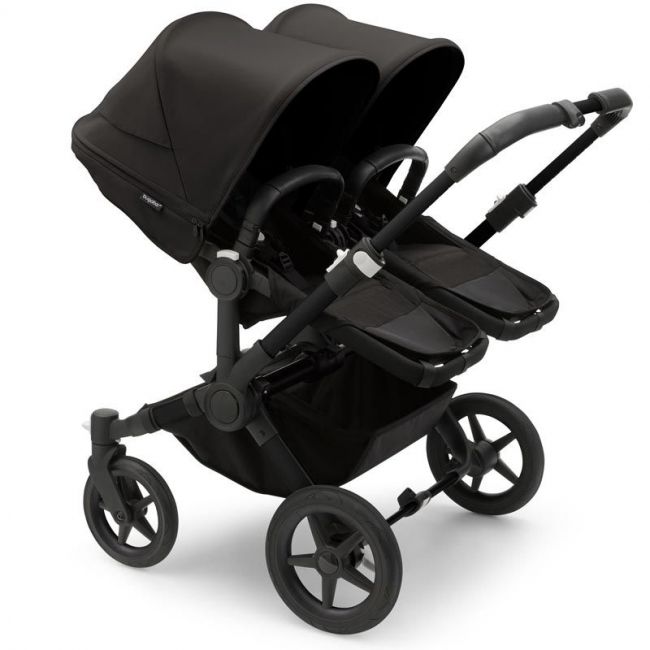 Bugaboo Donkey 5 Twin Completo Negro/Negro - Negro Medianoche