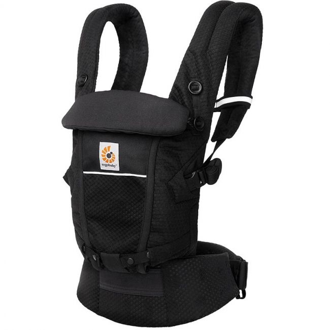 Zaino Porta Bambino Adapt Soft Flex Mesh Nero