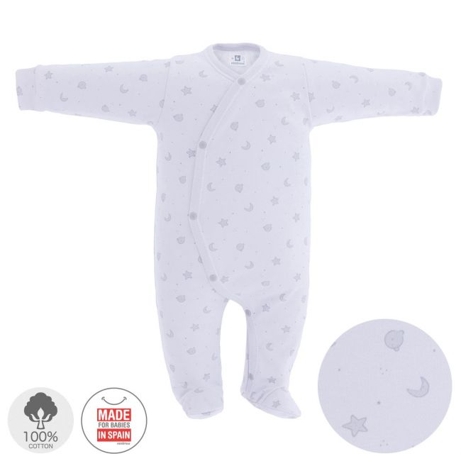 Grenouillère Longue 729,1 Teddy T.0 Gris