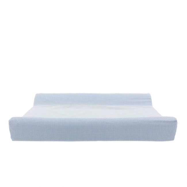 Wickelauflage Badewanne 50X70X9 cm Vichy10 Himmelblau