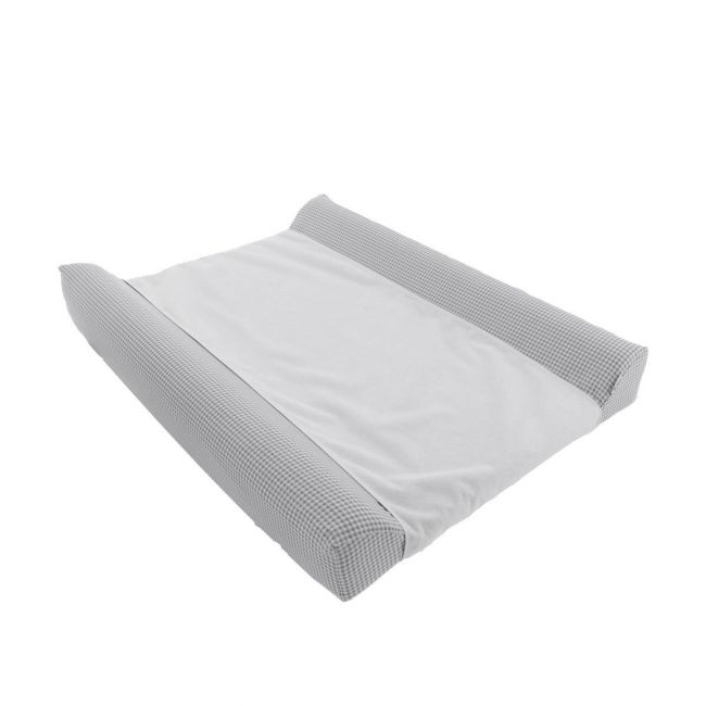 Wickelauflage Badewanne 50X70X9 cm Vichy10 Grau