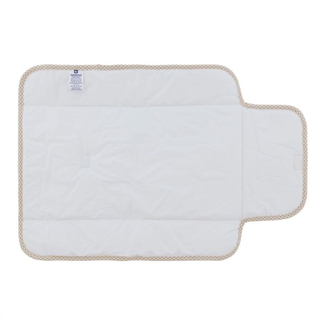 Cambiatore da viaggio 60X40X1 cm Vichy10 Beige