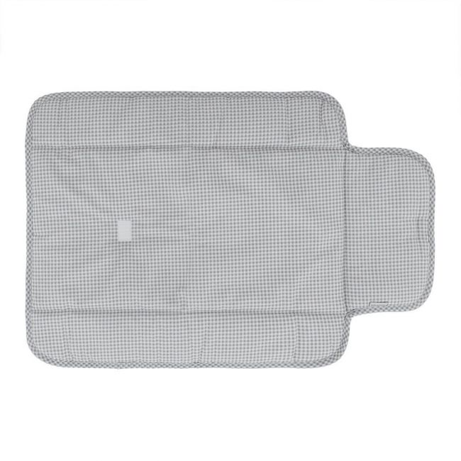 Matelas à langer de voyage 60X40X1 cm Vichy10 Gris