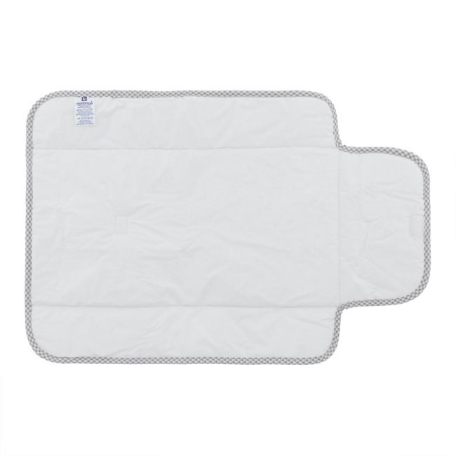 Matelas à langer de voyage 60X40X1 cm Vichy10 Gris