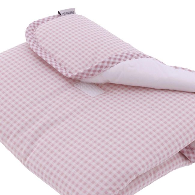 Matelas à langer de voyage 60X40X1 cm Vichy10 Rose