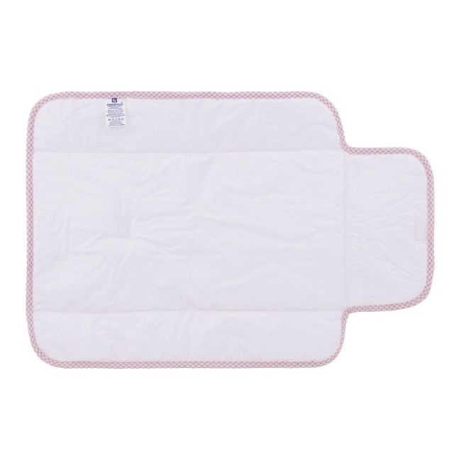 Matelas à langer de voyage 60X40X1 cm Vichy10 Rose