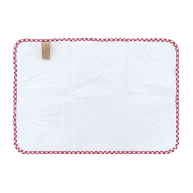 Cambiador Vestidor 40X60X1 Cm Vichy Rosso