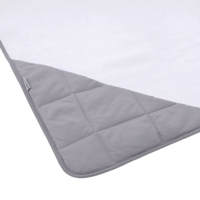 Peignoir de bain 100X100X1 cm Essentia Gris