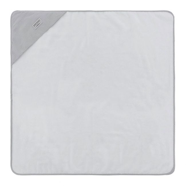 Peignoir de bain 100X100X1 cm Vichy10 Gris