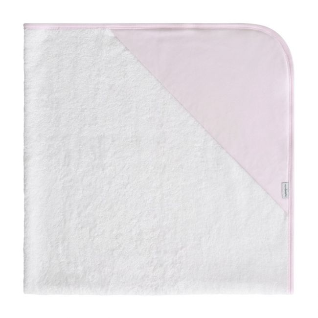 Tablier de bain 100X100X1 cm uni rose