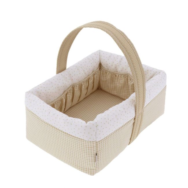 Cesto per neonati 22.5X29X29 cm Vichy10 Beige