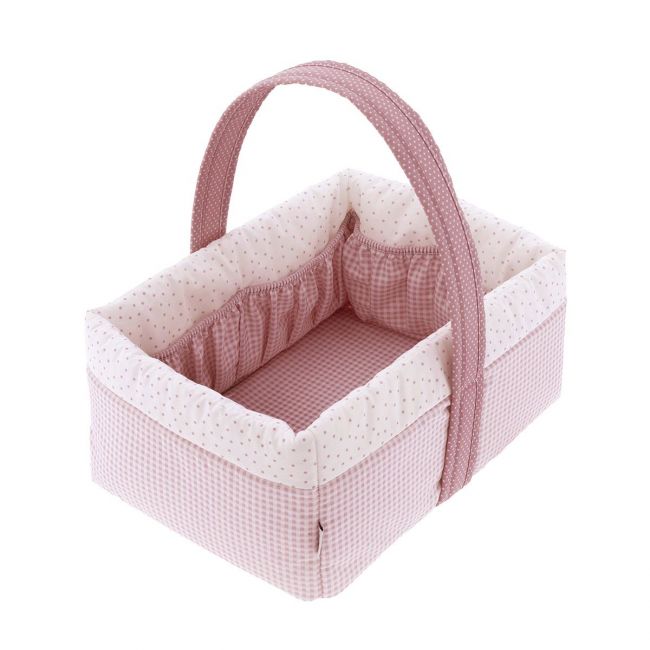 Korb Geschenkkorb 22,5x29x29 cm Vichy10 Rosa