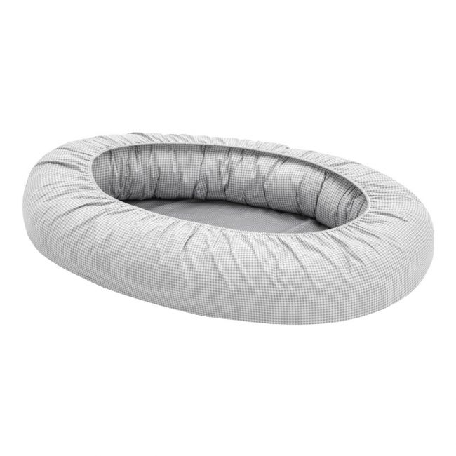 Baby Nest Bed Vichy10 55X90X15 Cm Grau