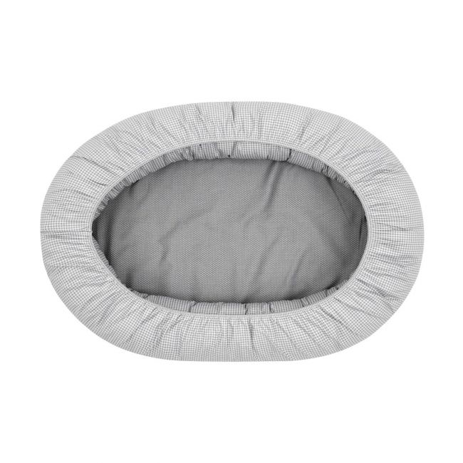 Baby Nest Bed Vichy10 55X90X15 Cm Grau