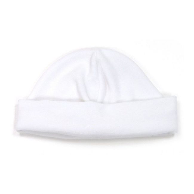 Cappello in Velluto Liscio Bianco T.0 CAMBRASS - 1