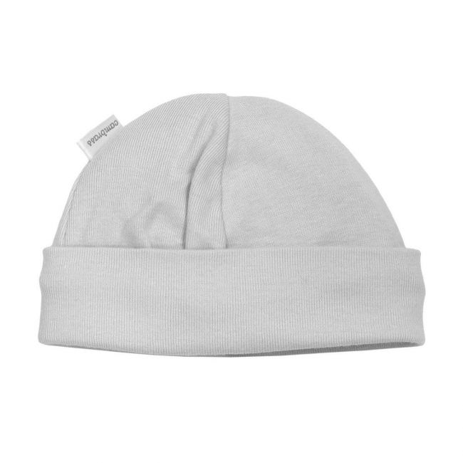 Bonnet en tricot uni gris Taille 0