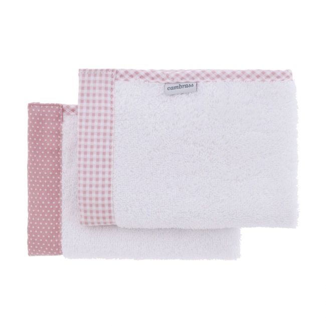 Set 2 Serviettes Vichy10 Rose 25X35X1 cm CAMBRASS - 2