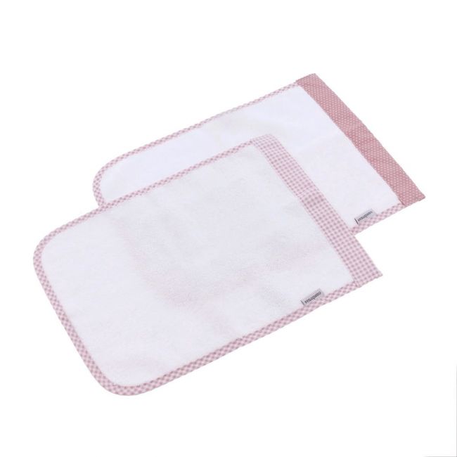 Set 2 Serviettes Vichy10 Rose 25X35X1 cm CAMBRASS - 3