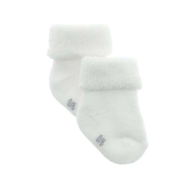 Ensemble de 3 chaussettes pour bébé unies gris T.000 (17 - 18)