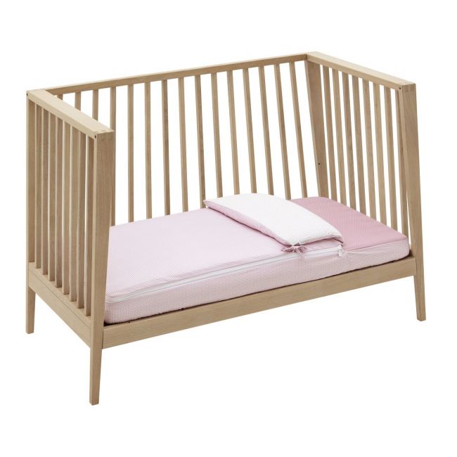 Housse de couette pour berceau I/V Vichy10 Rose 60X120X3 cm