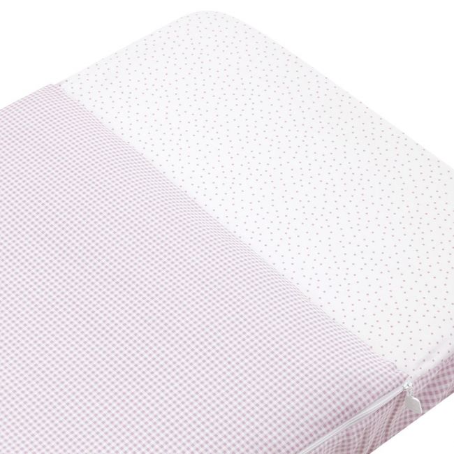 Sacco per Mini Culla I/V Vichy10 Rosa 49.5X83.5X2 cm