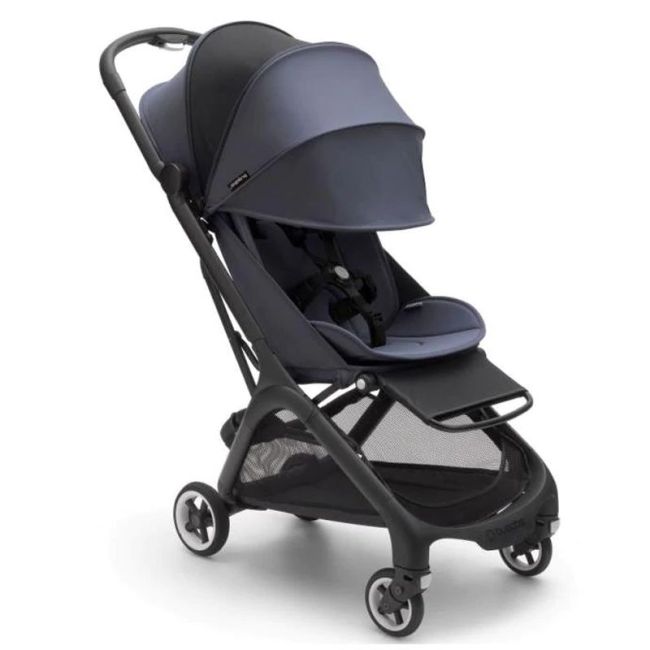 Passeggino Bugaboo Butterfly Nero - Bleu Tempesta - Bleu Tempesta