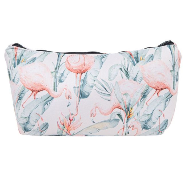 Borsa Organizer Flamingo Bianco