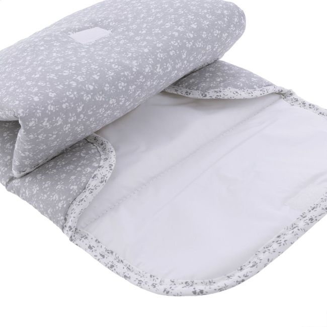 Matelas à langer de voyage 60X40X1 cm Liberty Gris