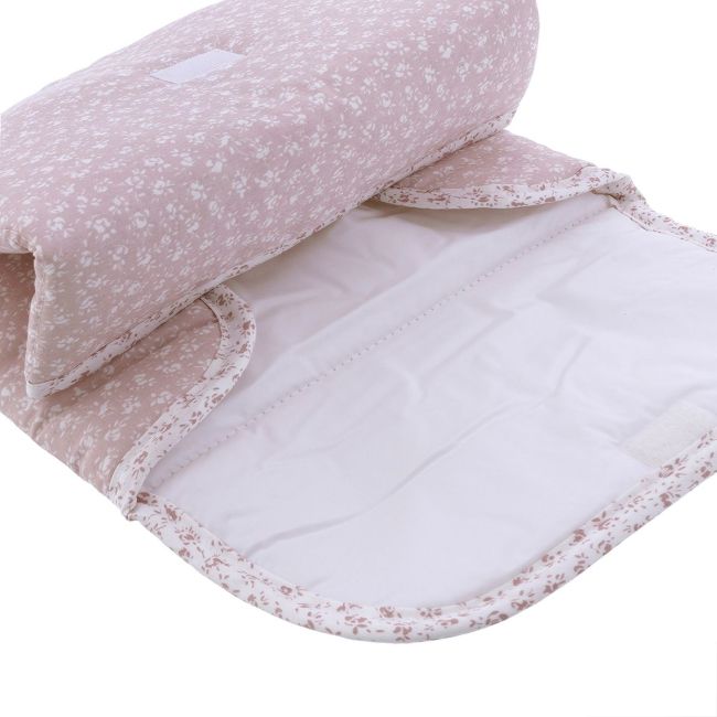 Matelas à langer de voyage 60X40X1 cm Liberty Rose