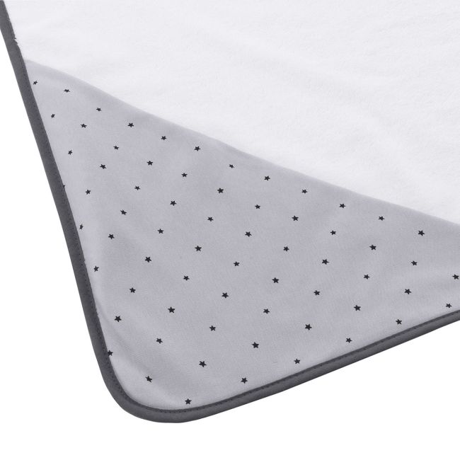 Tablier de bain 100X100X1 cm 427,1 g Gris