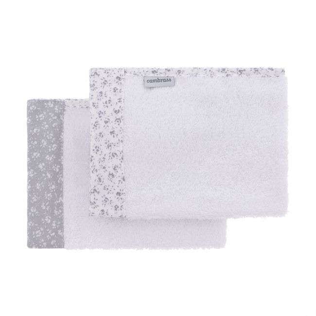 Lot de 2 serviettes Liberty Gris 25X35X1 cm